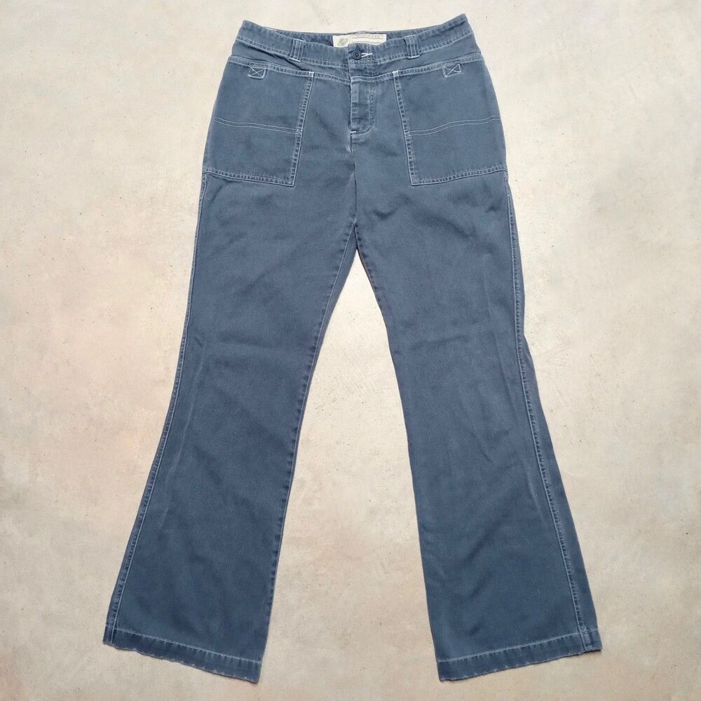 Vintage Y2K American Eagle Bootcut Cargo Khaki Pants Women's Size 6 (28x30)